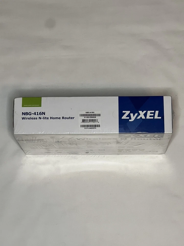 ZyXEL NBG-416N 150 Mbps 4-Port 10/100 Wireless N Router - New / Sealed - Image 3 of 4