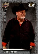 2022 Upper Deck AEW #91 Jim Ross