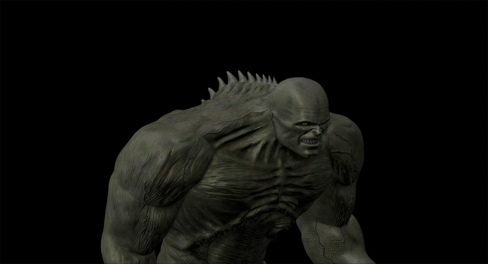 Abomination The incredible Hulk Diorama Marvel DC Comics File STL For 3D Printer