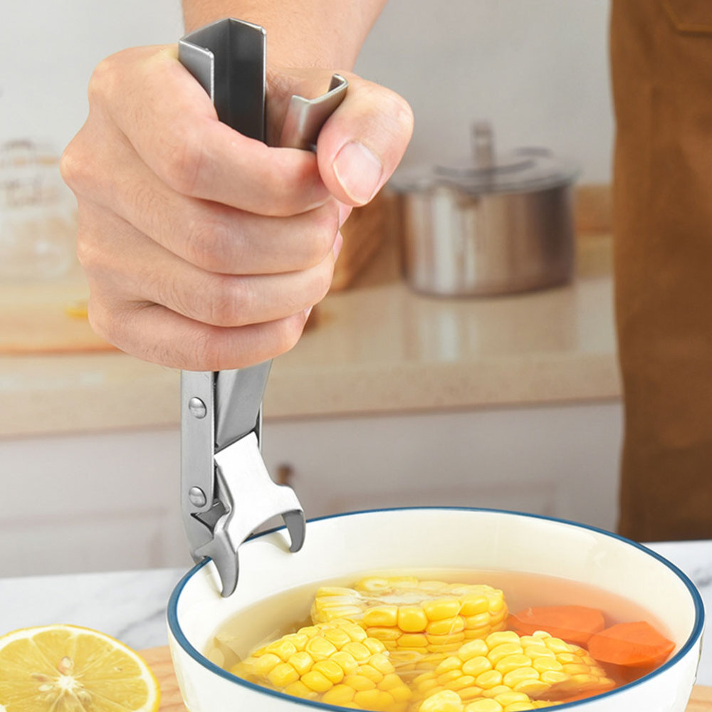 1PC Hot Pan Clip Hot Plate Gripper Hot Plate Bowl Retriever for Microwave