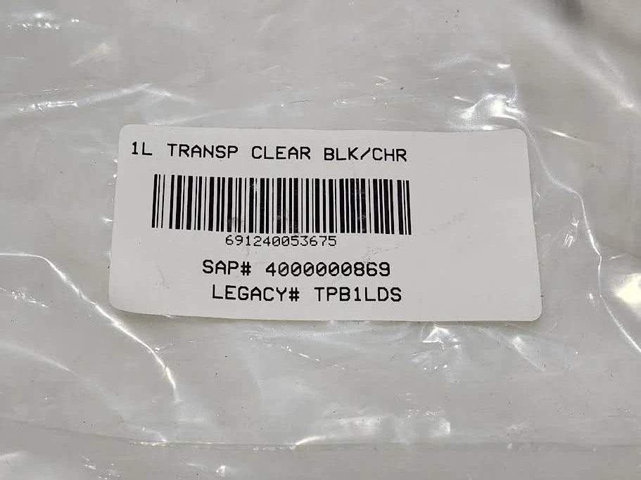 SCJohnson 1L Clear Black/Chrome Hand Soap Dispenser TPB1LDS - Image 2 of 4