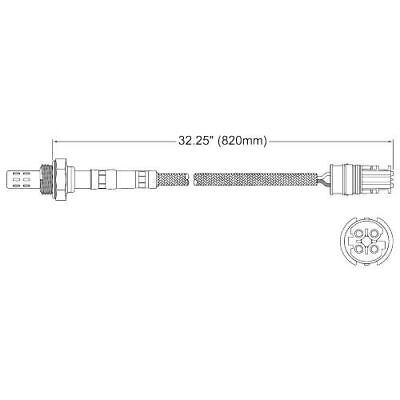 Oxygen Sensor Pre Cat Upstream for BMW M3 E46 O2 3.2 S54 CSL Cyl 1-3 Oxygen Sensor Pre Cat Upstream for BMW M3 E46 O2 3.2 S54 CSL Cyl 1-3