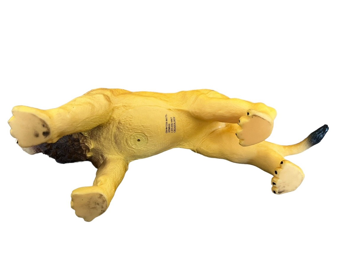 2017 Toy Major Trading Company Lion Soft Rubber 12