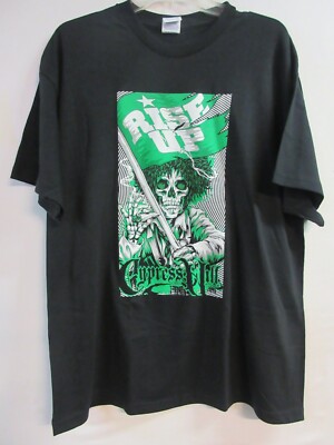 CYPRESS HILL OFFICIAL MERCH RISE UP BAND CONCERT MUSIC T-SHIRT EXTRA LARGE