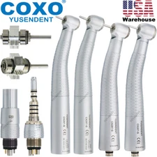 COXO Dental Handpiece Fiber Optic High Speed Turbine LED Coupler Fit KAVO NSK