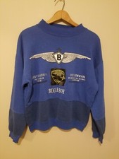 Vintage 1980s 90s Bugle Boy Cl950 Flight Crewneck Sweatshirt