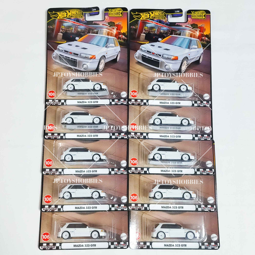 Hot Wheels Premium Boulevard Mazda 323 GTR Set 1 10 20 - Picture 10 of 11