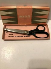 Vintage Wiss Model C Pinking Shears Model CB 7 with Original Box