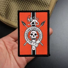 RHODESIAN FOREIGN LEGION Military Rhodesia Flag Hook Loop Tactical Morale Patch