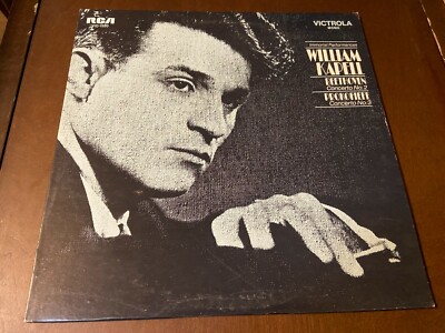 William Kapell~Beethoven Concerto No. 2~Prokofieff No. 3~EX~RCA Victrola Mono LP