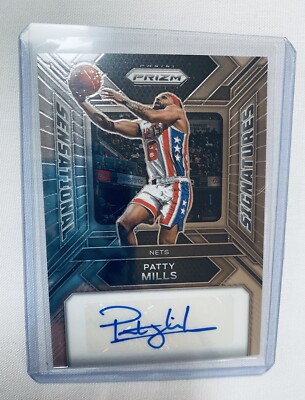 2023 Panini Prizm Sensational Signatures Silver Patrick Mills Patty #SS-PM Auto