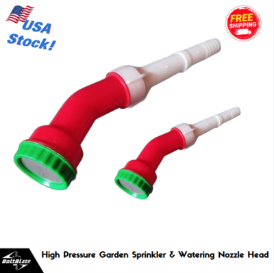 #ad Single High Pressure Sprinkler Nozzle for Garden Greenhouse amp; Hose Watering $15.96