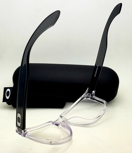 New Oakley HOLBROOK Rx Reading Glasses OX8156-0356 56-18 Clear Frames Eyeglasses - Picture 6 of 12