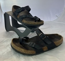 Birkenstock Mayari Birko-Flor Black Sandals Size Womens 6 Mens 4 Sandals