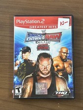 WWE SmackDown vs Raw 2008 PS2 Disc Only w/ Case PlayStation 2 THQ