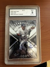 2008 Upper Deck - Derek Jeter #SQ-9 Autograph Mint 9