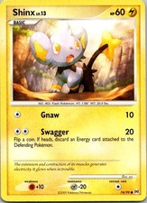 Shinx 74/99 Common Arceus Pokemon Moderately Played