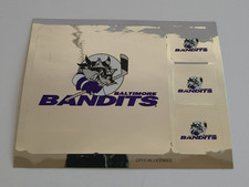 Defunct AHL Baltimore Bandits Hockey Team Logo Sticker Sheet 1995-96
