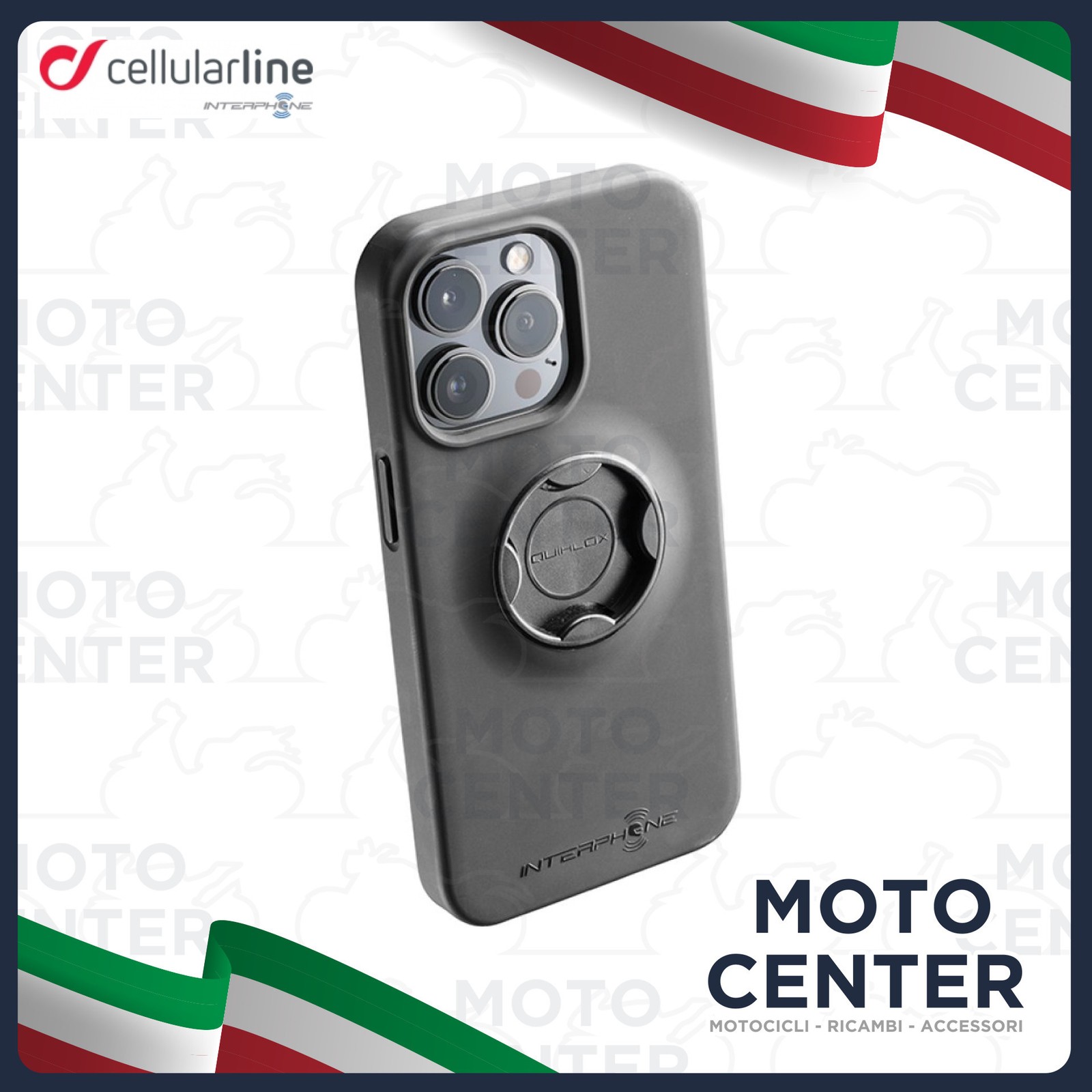 Protective Case Quiklox Antishock Cellularline Interphone iPhone14 Pro