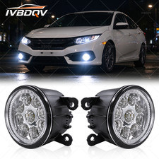 For 2005-2007 Ford Ranger Front Bumper Led White Fog Lights Lamps 2pcs