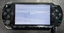 PlayStation Sony PSP 1000 Handheld Console Piano Black - Fully Tested Working