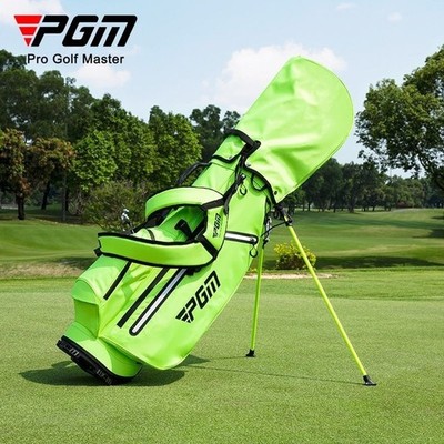 PGM GOLF Caddy Bag Stand Type Ultra Lightweight and Waterproof Neon Green Color