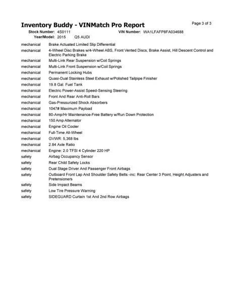 Medidor de flujo de aire 2,0 L turbo compatible con 13-17 AUDI A5 5824688 Foto 4 de 4