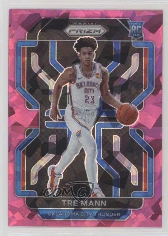 2021-22 Panini Prizm Pink Ice Prizm Tre Mann #274 1j4c