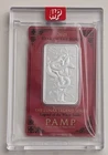 2025 PAMP SUISSE YEAR OF THE SNAKE 1 OZ .999 FINE SILVER BAR SKU C005078