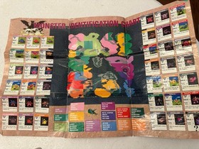 DRAGON WARRIOR  (Nintendo NES) Game Cartridge, Handbook, Map, Poster, Guide