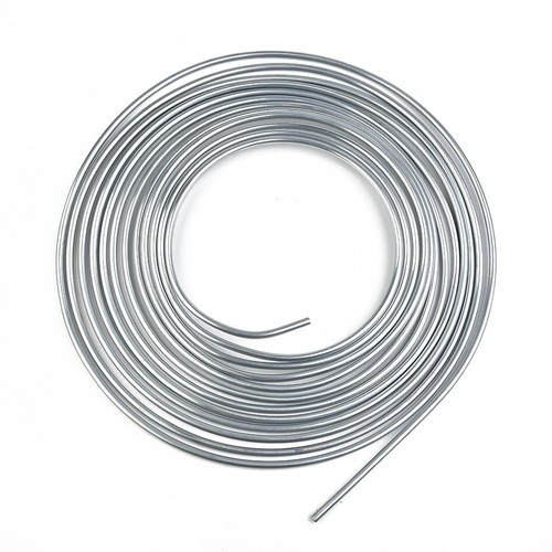 Brake line Silver 25 feet Flexible With 16pcs Fittings Assortment Equipment - Picture 4 of 13