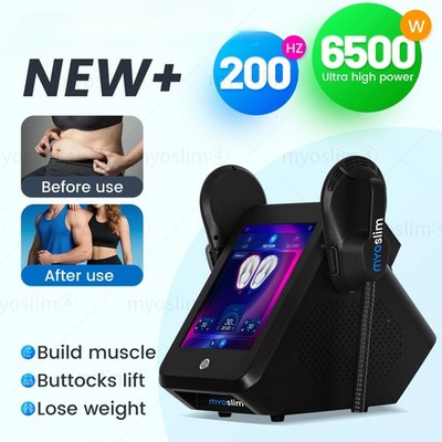Body Slim Sculpt Muscle Fat Removel 6500W Machine Hi-emt Weight Lose Portable