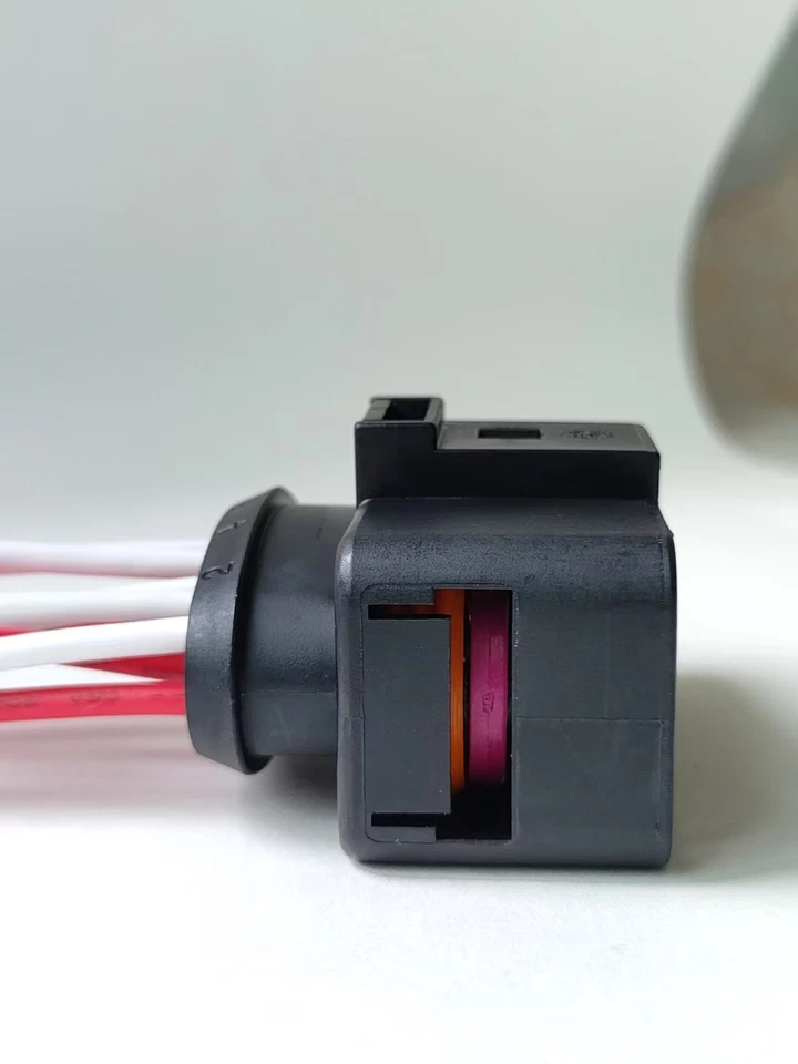 10-Way Headlight Headlamp Connector Pigtail For 08-21 VW Volkswagen Jetta Tiguan - Image 4 of 4