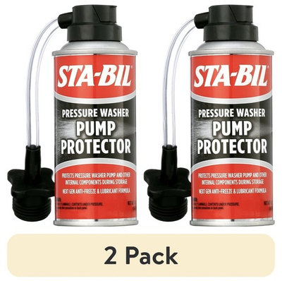 #ad 2 PACK Pressure Washer Pump Protector Pistons Seal Saver Anti Freeze STA BIL 4oZ $27.99