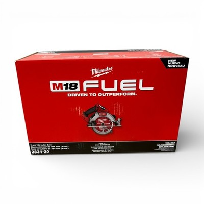 NEW - Milwaukee FUEL 2834-20 M18 Circular Saw 7 1/4 Brushless 18V w/ Blade