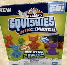 Elmer's Squishies Mix and Match Kit, Create Monsters, Interchangeable Parts