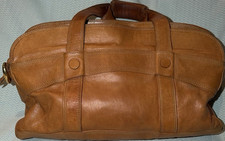 Céline Leder Reisetasche Braun mit Innenfach...