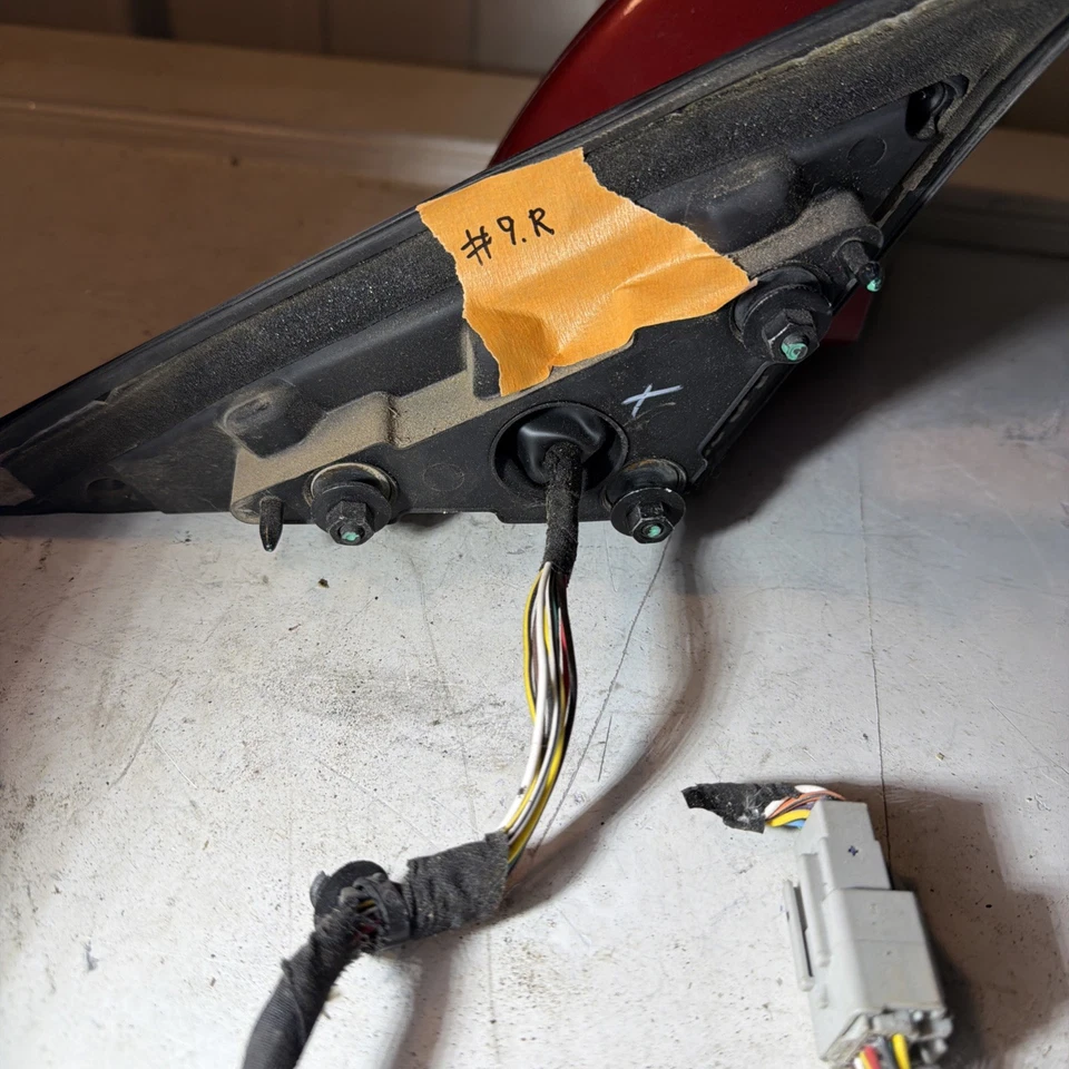 Espejo retrovisor eléctrico derecho Cadillac CTS 2008 2009 2010 2011 2012 2013 OEM 026131 #571 Foto 3 de 3