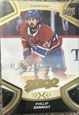 2021-22 Upper Deck MVP - Phillip Danault #142 Gold Script