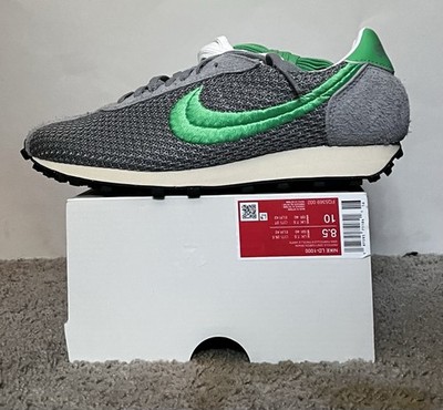 Size 8.5M- Nike x Stussy LD-1000 Particle Grey Green Spark FQ5369