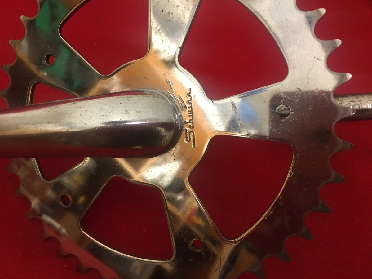 Schwinn BMX Bike-Old School Vintage Parts Bike Cranksets for sale
