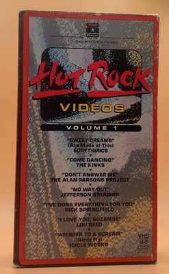 Hot Rock Videos Volume 1 VHS 1984 Sideload **Buy 2 Get 1 Free**