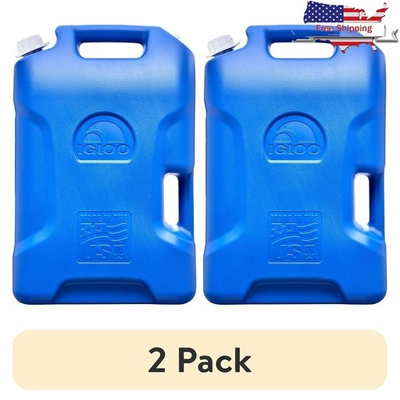 #ad Rugged 6 Gallon Water Container Portable Jug Camping Emergency Storage New $36.93