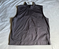 Walter Hagen Golf Vest L Short Sleeve Solid Athletic Comfortable Durable 