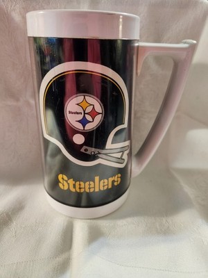 1979 Thermo-Serv Pittsburgh Steelers Super Bowl Champions Plastic Mug Stein Cup