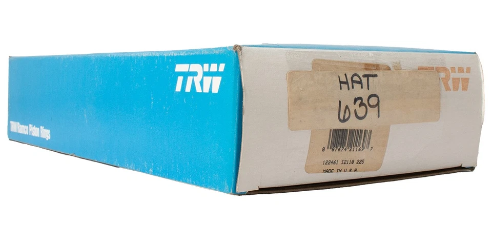 Anillos de pistón TRW para Select 1958-1966 Desoto Dodge Plymouth Pontiac identificación de pieza 639 Foto 3 de 4