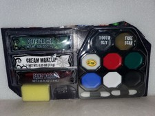 Halloween Makeup 14 piece Makeup Kit Theater Glitter Fake Blood Tooth Out