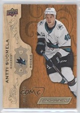 2018-19 Upper Deck Engrained Rookies 217/299 Antti Suomela #87 2a8