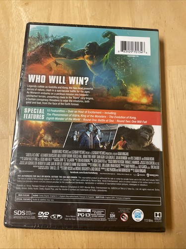 Godzilla vs. Kong (DVD, 2021) - Picture 2 of 2