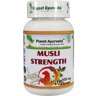 Planet Ayurveda Musli Kraft Kapseln - 60 Kapseln